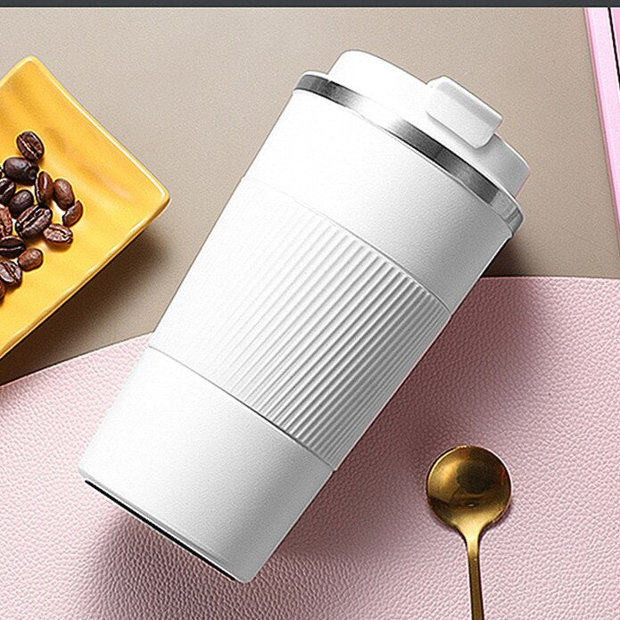 380ml/510ml Portable Stainless Steel Coffee Thermos Mug Cup Bottle Car Vacuum Travel Thermo Cup Water Bottler Thermocup For Gift
