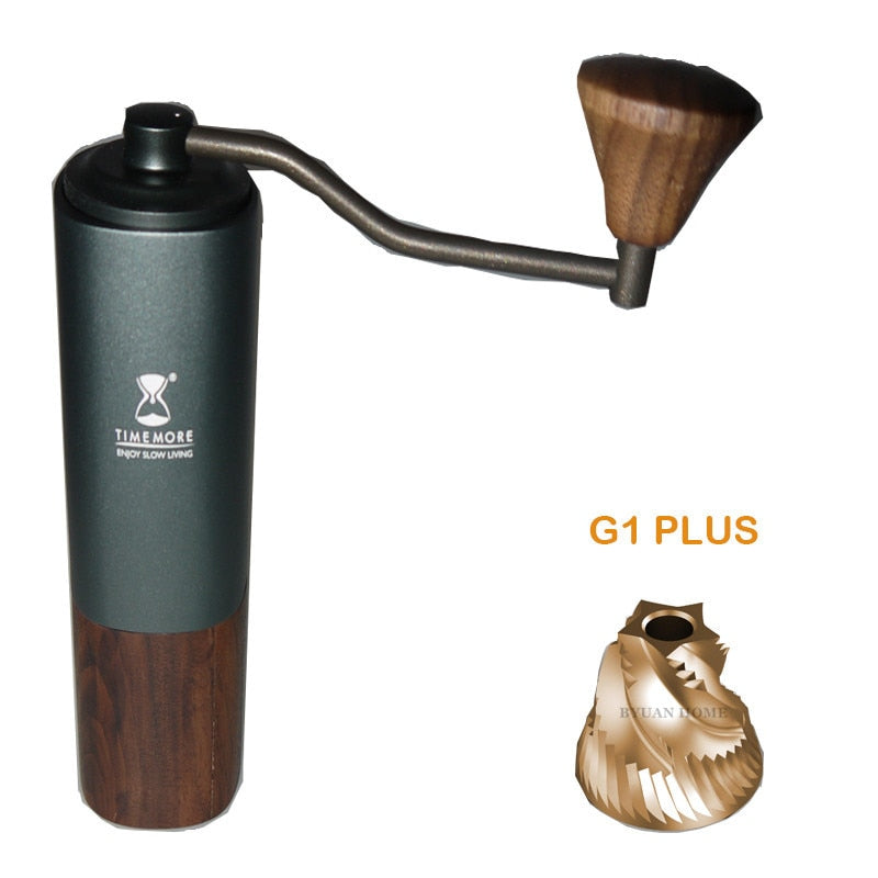 NEW Timemore G1 PLUS Aerolite portable steel grinding core High quality handle design super manual coffee mill Dulex bearing