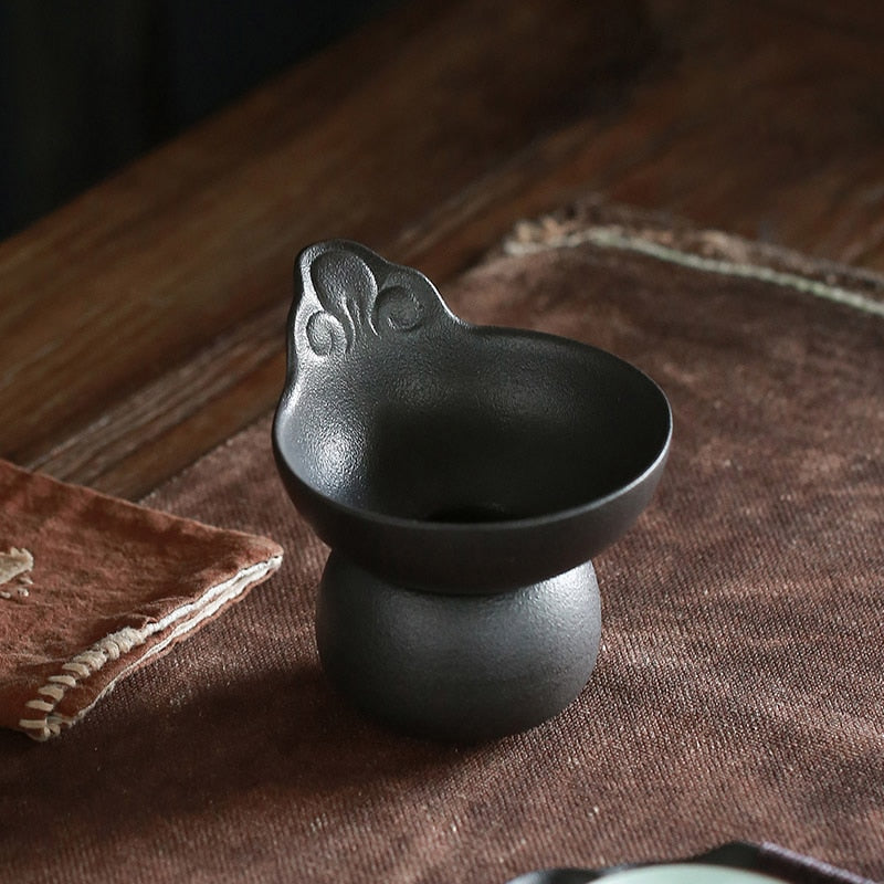 TANGPIN coffee and tea tool black ceramic tea strainers kung fu tea accessories