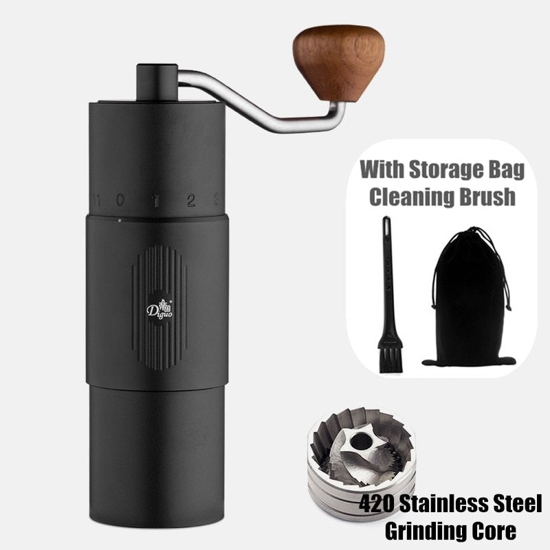 Manual Coffee Grinder Portable Coffee Grinder Machine Stainless Steel Burr Alloy Coffee Bean Grain Grinder from Xiaomi Youpin